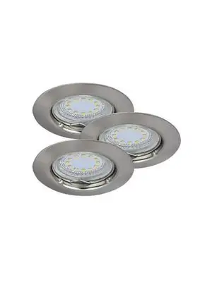 RABALUX Lite LED ugradni spot GU10 3x3W 3000K mat hrom