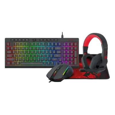 REDRAGON S149 4 in 1 Combo, K515-RGB + M616-RGB + H120 + P016