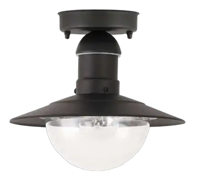 RABALUX Oslo spoljna plafonjera E27 60W crno IP44
