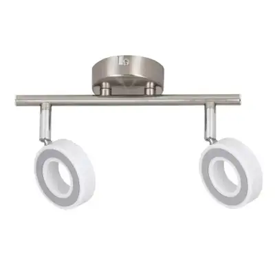 RABALUX Zora 2xspot built-in LEDwith bulb,chrome