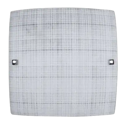 RABALUX Scottie plafonjera 300x300 E27 60W belo / hrom