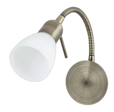 RABALUX Soma zidna lampa E14 1x40W bronza opal