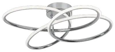 RABALUX Piero, LED plafonjera, 30W, 4000K, metal hrom