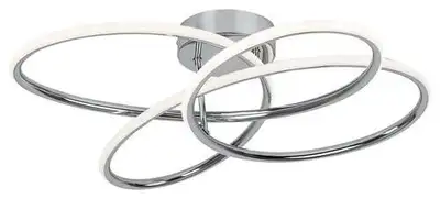 RABALUX Piero, LED plafonjera, 30W, 4000K, metal hrom