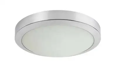 RABALUX Klementina, hromirana metalna plafonjera E27 2x40W IP44