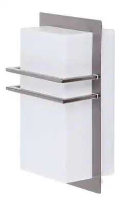 RABALUX Seattle spoljna zidna lampa E27 11W inox IP44