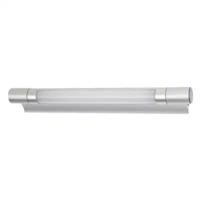 RABALUX Byron, cabinet light, silver, in-built LED 4W 250lm 4000K, with switch, 445mm