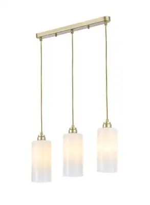 RABALUX Panthea,visilica E27 3x40W,zlato