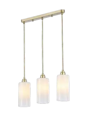 RABALUX Panthea,visilica E27 3x40W,zlato