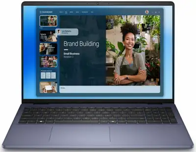 DELL 16 DC16251, 16" FHD+, Intel Core 7 150U, 16GB, 1TB SSD, MX570A 2GB, Backlit, FP, Win11Pro