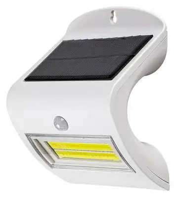 RABALUX Opava,outdoor solar,LED 2W,bela,sa senzorom
