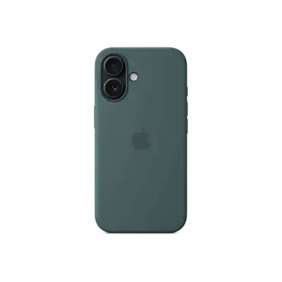 APPLE iPhone 16 Silicone Case with MagSafe Lake Green myy83zm/a