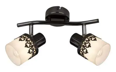 RABALUX Lacey spot E14 2X MAX 40W bla / bela / hrom