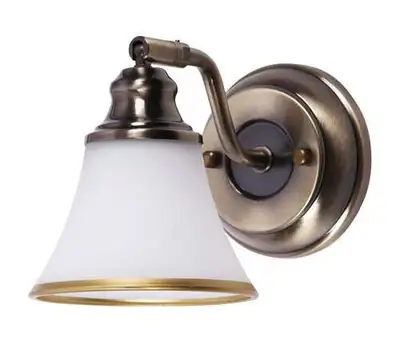 RABALUX Grando zidna lampa E14 1x40W bronza / belo