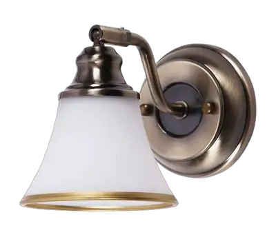 RABALUX Grando zidna lampa E14 1x40W bronza / belo