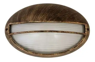 RABALUX Hektor spoljna zidna lampaE27 100W  staro zlato IP44