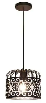 RABALUX Alessandra Visilica E27 1x60W,mat crno