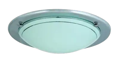 RABALUX Ufo plafonjera D29 E27 60W hrom opal