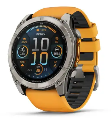 GARMIN Fenix 8 Orange 51mm