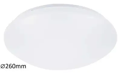 RABALUX Lucas kupatilska plafonjera LED 12W 4000K 26cm bela IP44