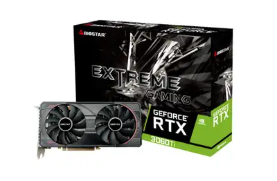 BIOSTAR RTX 3060TI GDDR6 8GB 256bit 3XDP / HDMI