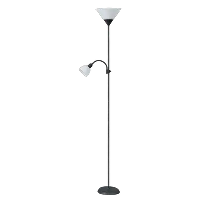 RABALUX Action podna lampa sa citacem E27+E14 crna / bela