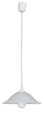RABALUX Alabastro visilica D30 E27 60W belo