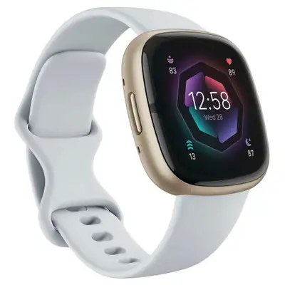 FITBIT Smart Watch Sense 2 Blue Mist / Soft Gold