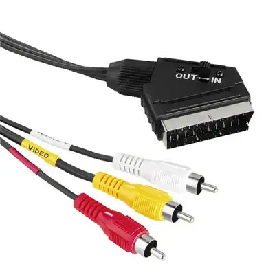 HAMA SCART na 3cinc M / M in out  1.5m 431783
