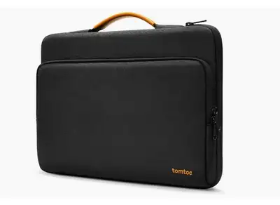 TOMTOC DEFENDER A14 LAPTOP BRIEFCASE BLACK 13" A14C2D1