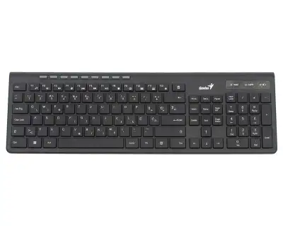 GENIUS SlimStar 7230,SER,BLK,2.4GHZ,KB