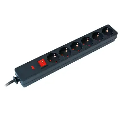 COMMEL 1.5m 6 uticn. 16A 250V 3500W