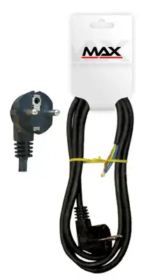 MAX KABL 3x2.5mm PP / J 2 met. M-T CRNI