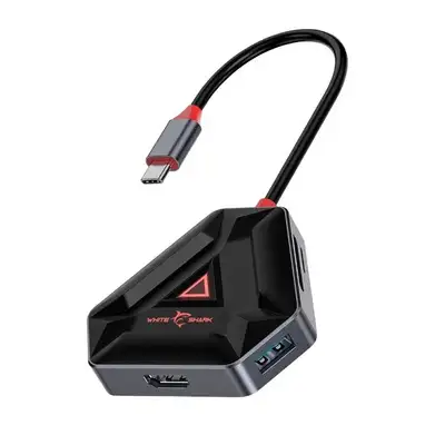 WHITE SHARK HEXAGON 6 u 1 USB - C HUB