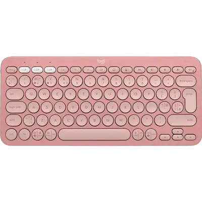 LOGITECH K380s Pebble Keys 2 TONAL US Rose 920-011853