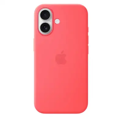 APPLE iPhone 17 Silicone Case with MagSafe - Bright Guava (SEASONAL) mhvq4zm / a