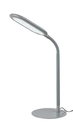 RABALUX Adelmo, stona lampa, srebrna 10W, 3000-6000K dimabilna na touch