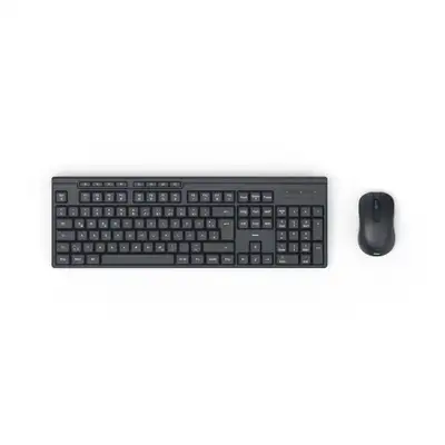HAMA WKM-200 bezicna tastatura i mis, SRB, crna