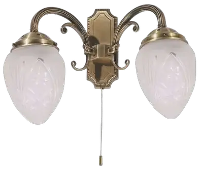 RABALUX Annabella  zidna lampaE14 2x40W bronza