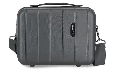MOVOM WOOD ABS Beauty case siva