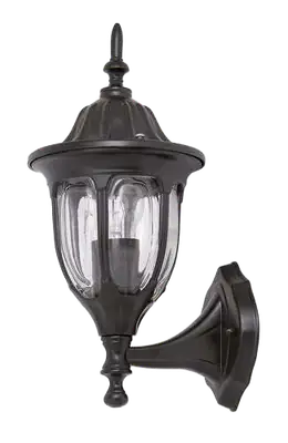 RABALUX Milano spoljna zidna lampa  E27 60W crno IP43