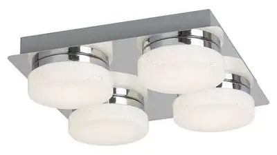 RABALUX Hilary spot, hrom / bela,  LED 20W