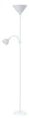RABALUX Action podna lampa sa citacem E27+E14 bela / bela