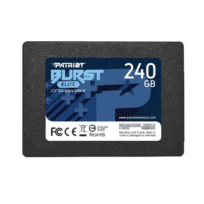 PATRIOT BURST ELITE SSD 240GB SATA3 PBE240GS25SSDR