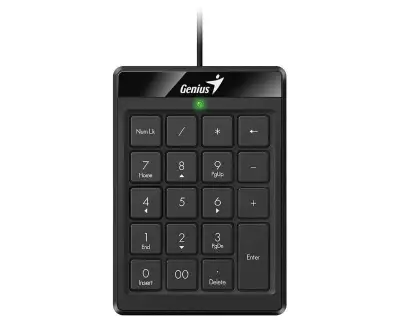 GENIUS NUMPAD 110 Tatatura numerieka, Crna, USB