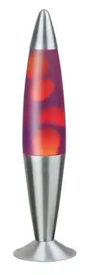 RABALUX Lollipop2 lavalampa E14 25W narandžasta-lila