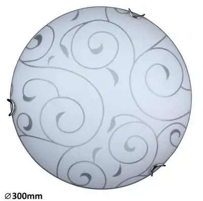 RABALUX Harmony lux plafonjeraD30 E27 60Whrom / belo