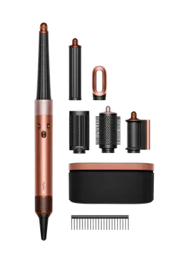 DYSON Airwrap 123682 Amber Silk / Pink Champagne Straight+Wavy