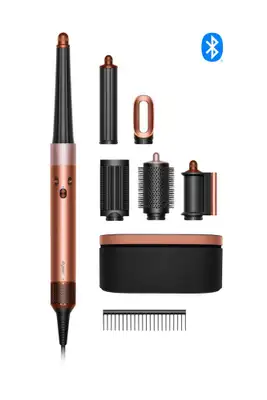 DYSON Airwrap 123682 Amber Silk / Pink Champagne Straight+Wavy