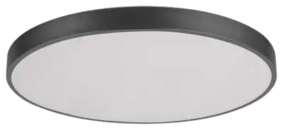 RABALUX Tesia, plafonjera,mat crna,LED 60W 60cm daljinski 3000-6000K